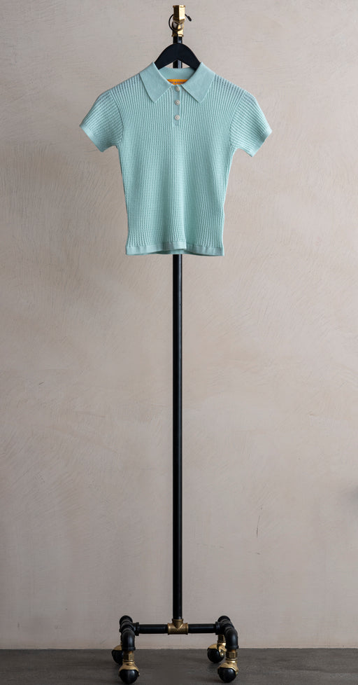 Guest In Residence Shrunken Polo Seaglass