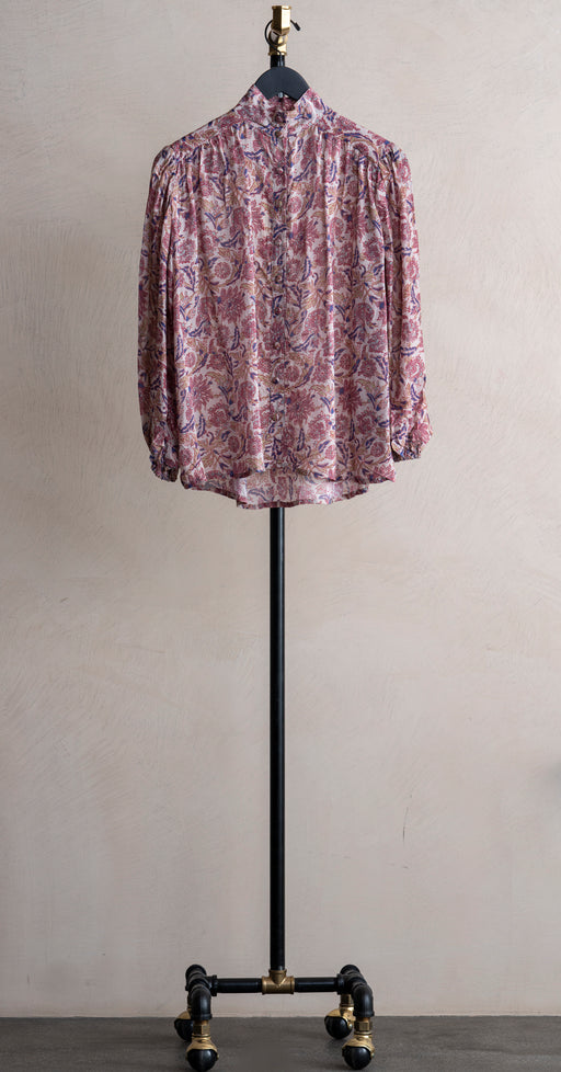 Natalie Martin Iris Top Artichoke Stone