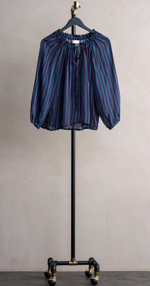 Natalie Martin Ashley Top Petroleum Stripe