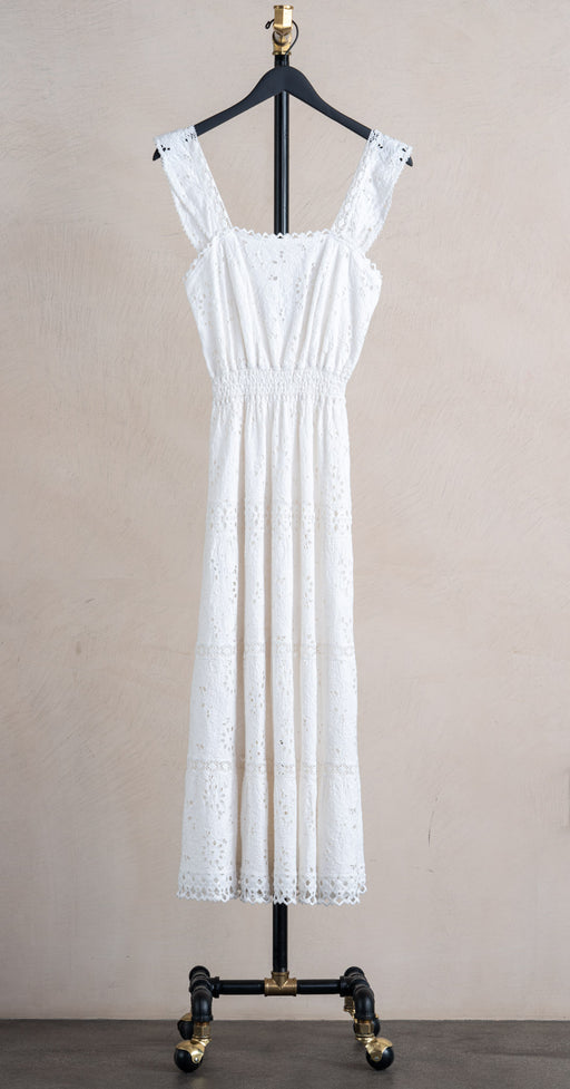 Temptation Paprika Dress Panna