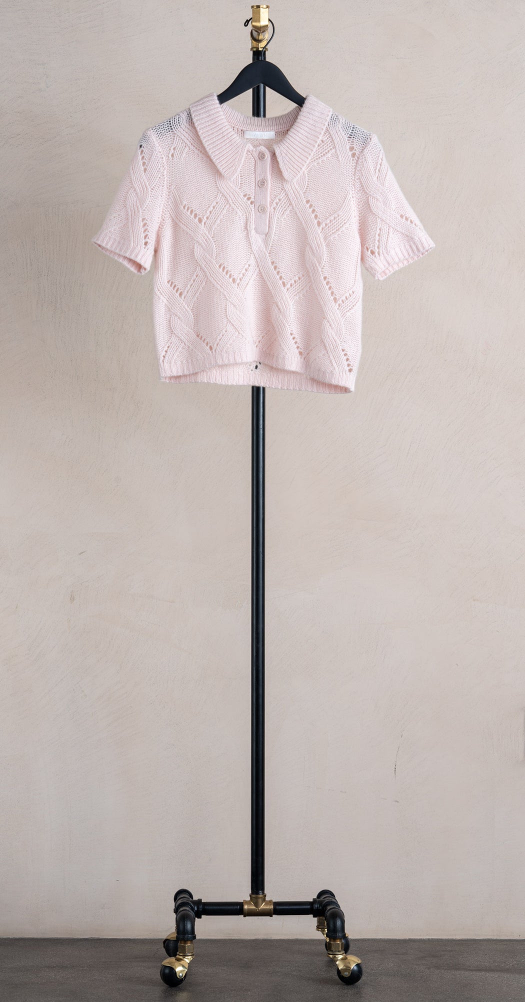 Sablyn Cadence Shrunken Polo Lunar