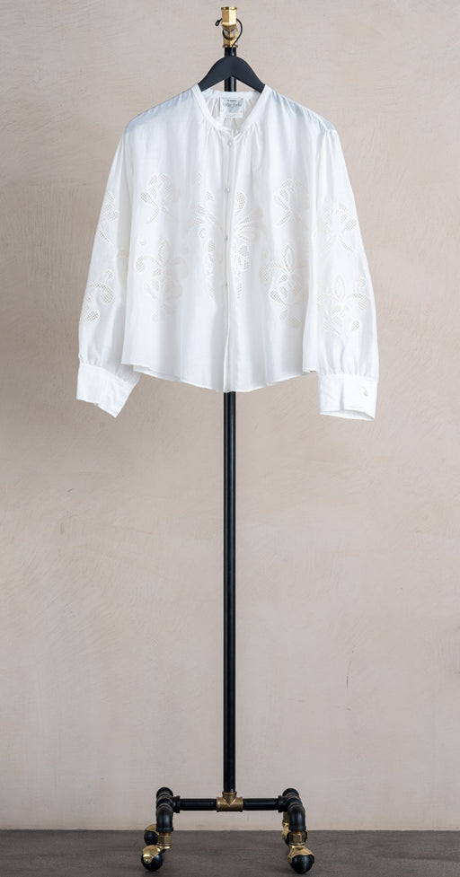 Forte Forte Voile Bohemian Shirt Avorio