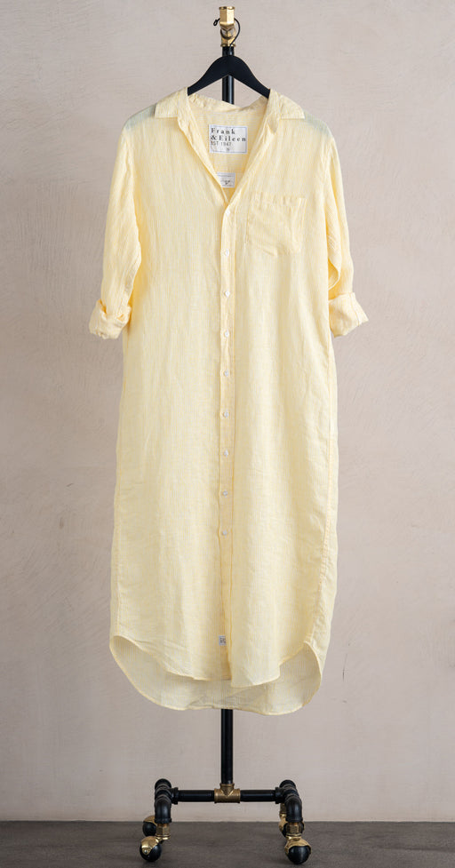 Frank & Eileen Rory Dress Yellow Stripe