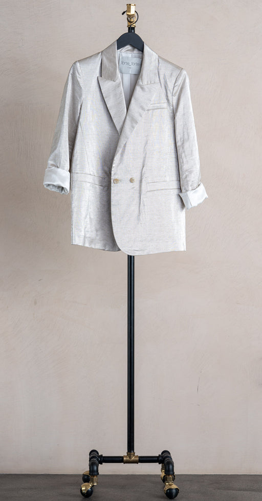 Forte Forte Chic Lurex linen Jacket Lucente