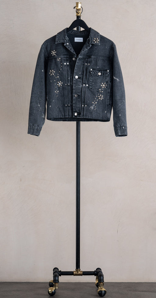 Tanaka Bijou Jean Jacket Grey