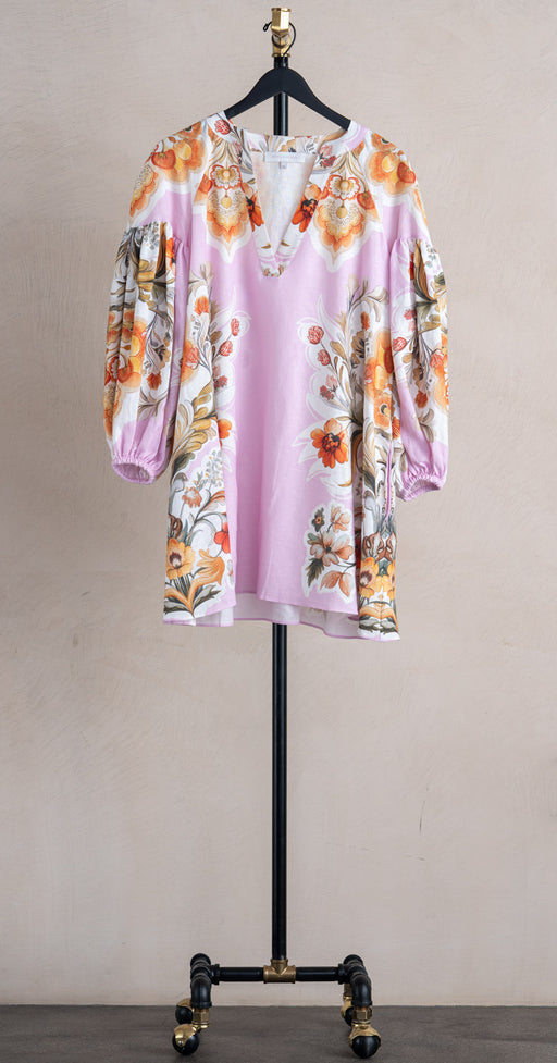 Borgo De Nor Harlow Dress Sun Fire Garden
