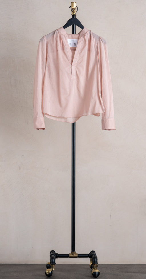 Cissa Puff Shirt Blush Sheer