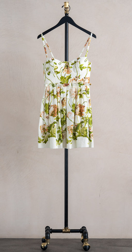 Cara Cara Kori Mini Dress Lockwood Flora Egret