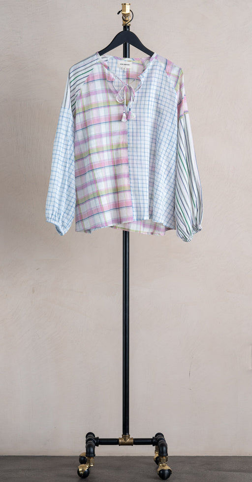 V De Vinster Pushkar Blouse Multi Rose