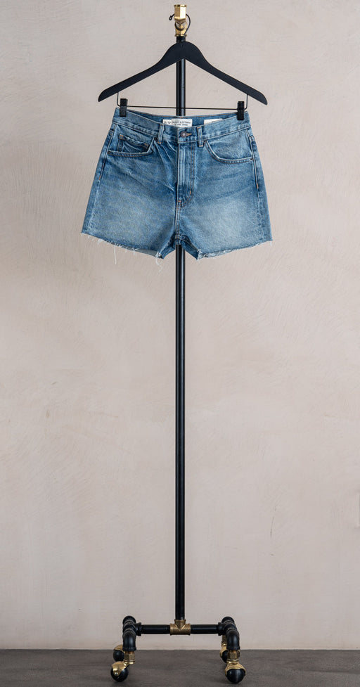 Nili Lotan Cobain Denim Short Summer Wash