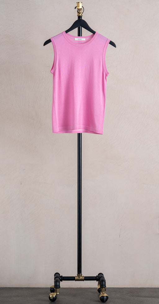 6397 Contrast Stitch Shell Pink Panther