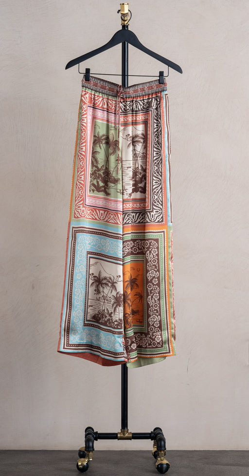 Alemais Alberta Silk Pant Multi
