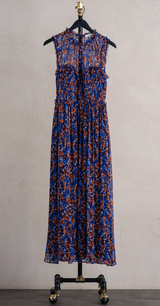 Ulla Johnson Kasia Silk Dress Violet