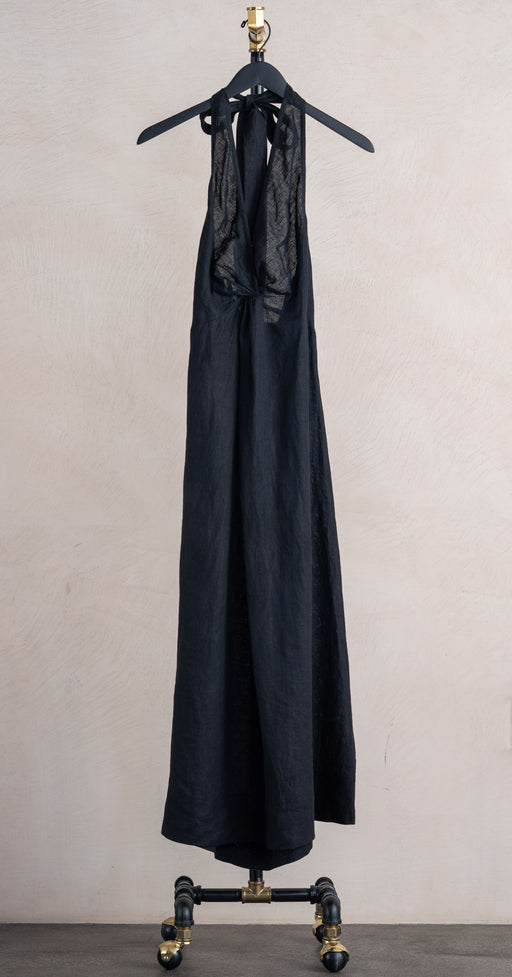 Apiece Apart Salome Halter Maxi Black