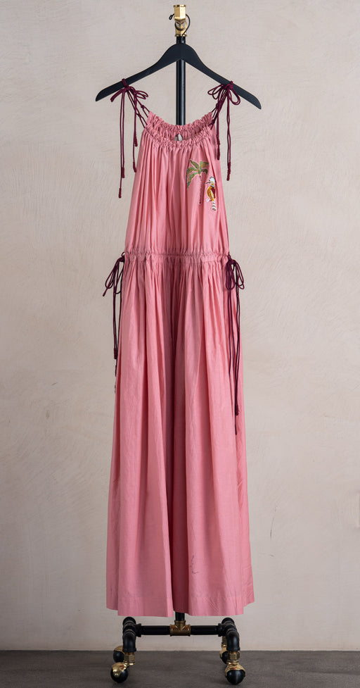 Alemais Zuri Embellished Midi Dress Rose