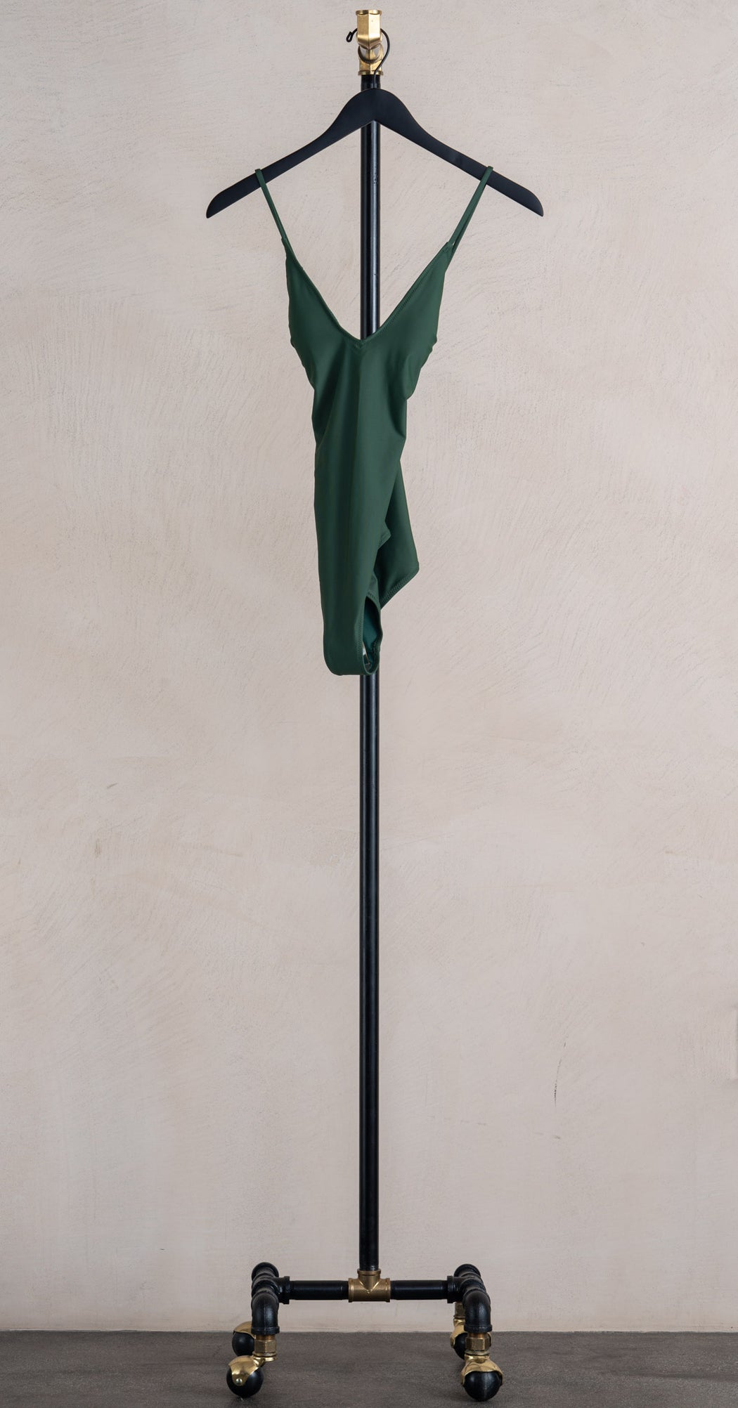 Verandah Crossback One Piece Emerald Green