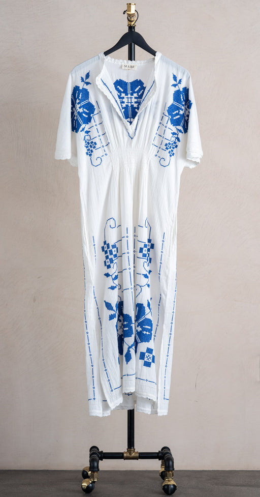 MABE Laney Emb Dress Ivory