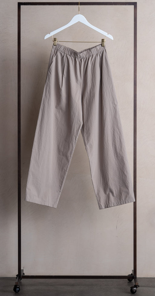 Evam Eva Cotton Wide Pants Grege