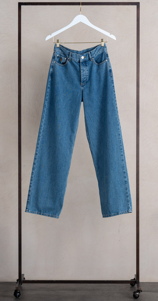 Malene Birger Vinola Pants Denim Blue