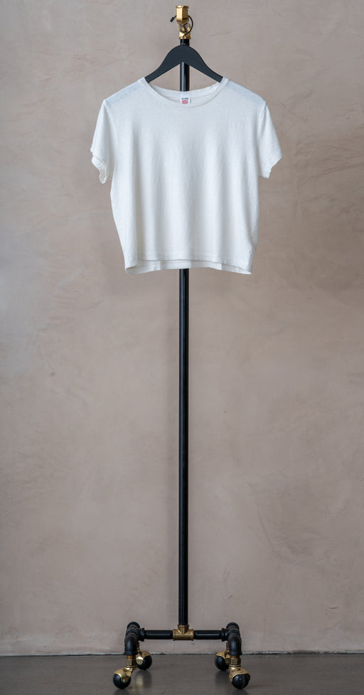 RE/DONE 1950s Vintage White Boxy Tee