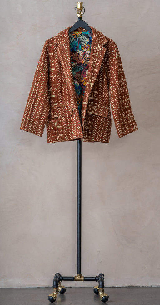 Soltana Brown Short Blazer